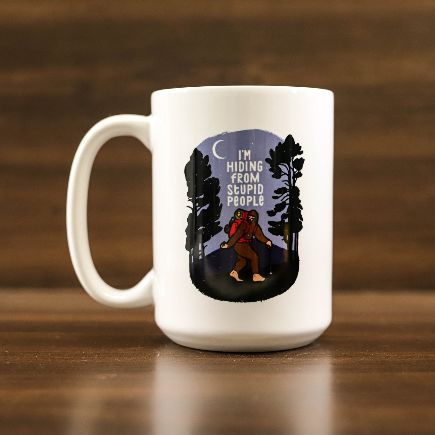 Hiding from stupid people