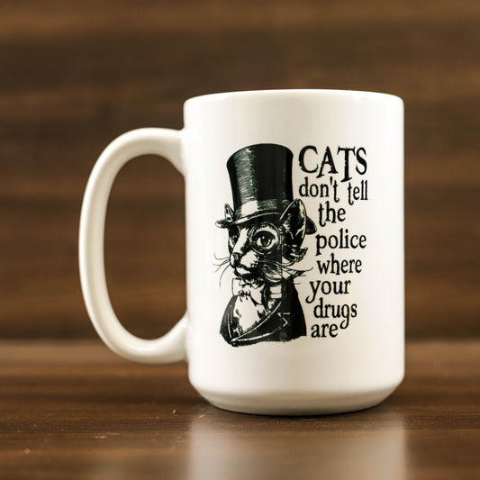 Cats don't tell the police