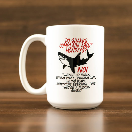 Do sharks complain