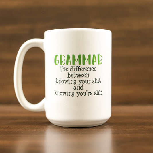 Grammar the difference